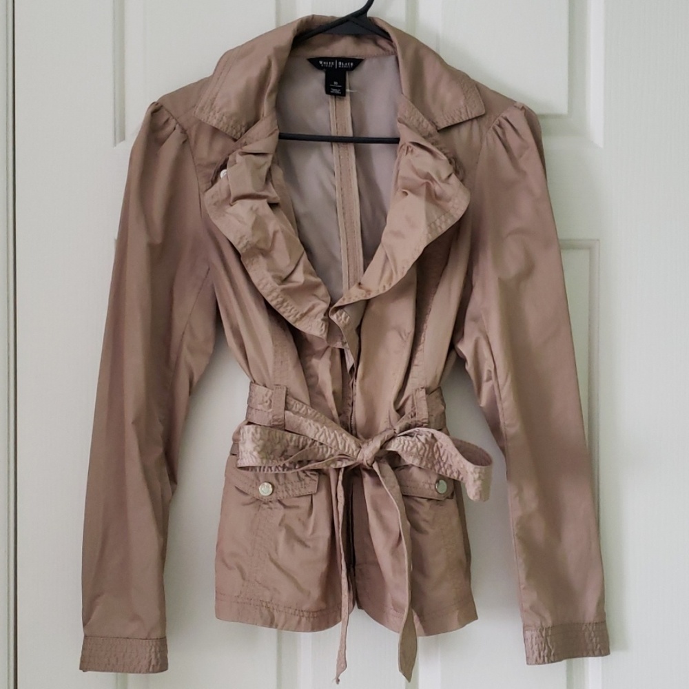 White House Black Market Beige Jacket